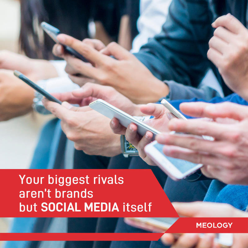 The biggest brand competition is social media itself